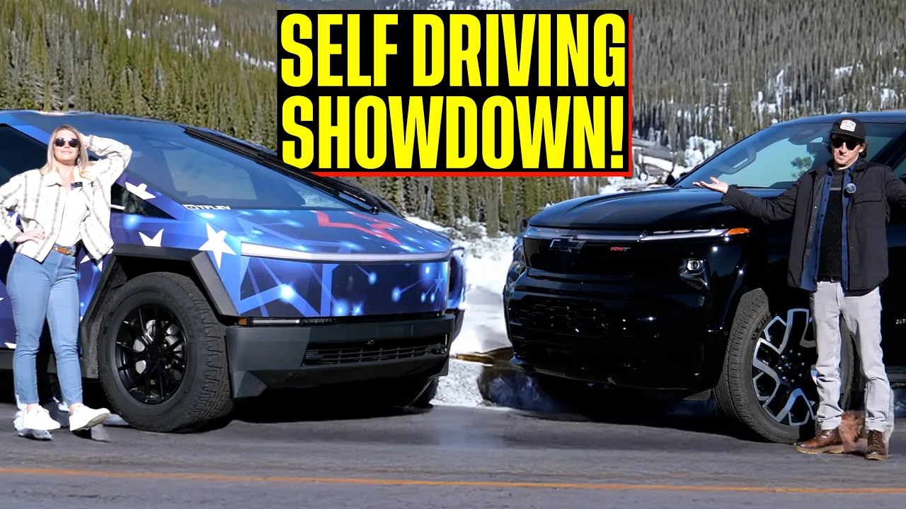 Hands-OFF! Is Tesla's Full Self-Driving or GM's Super Cruise BETTER On Twisty Mountain Highways?