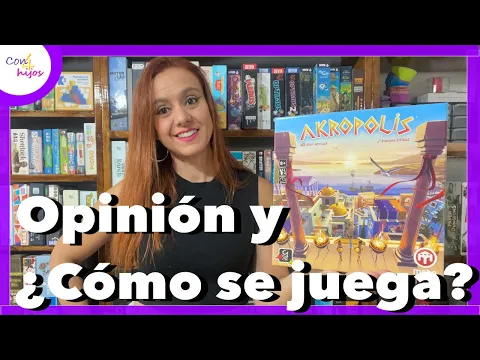 AKROPOLIS (Mebo Games) Opinión y ¿Cómo se juega?