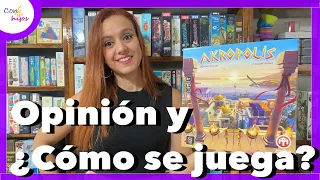 AKROPOLIS (Mebo Games) Opinión y ¿Cómo se juega?