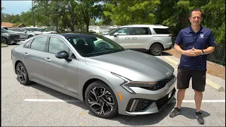The 2025 Kia K5 GT-Line is the MOST affordable AWD midsize sport sedan!