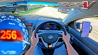 DRIVING an AUSTRALIAN V8 WAGON on the GERMAN AUTOBAHN!