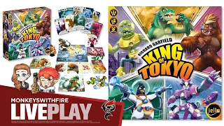 KING OF TOKYO - IELLO | BOARD GAME LIVE PLAY |