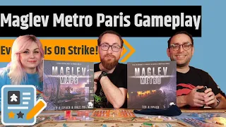 Maglev Metro Paris Playthrough - Everything Is On Strike!