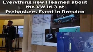 Everything NEW I learned at the VW Id.3 Prebooking Event about the car