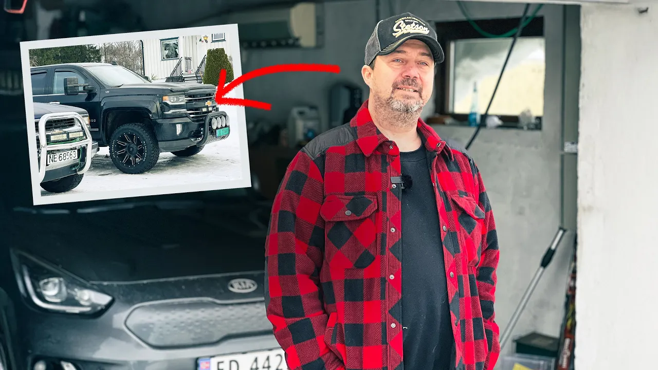 Der ingen skulle tru at en elbil kunne bu: Norsk redneck-leder åpner garasjedøren