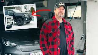 Der ingen skulle tru at en elbil kunne bu: Norsk redneck-leder åpner garasjedøren