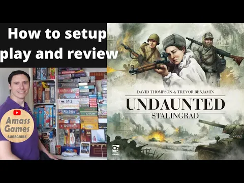 Undaunted: Stalingrad #howtoplay #review #boardgame AmassGames #games