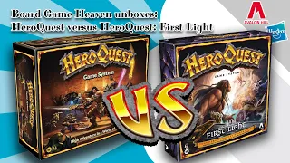 Board Game Heaven Unboxing 237: HeroQuest VS First Light - What are the differences?