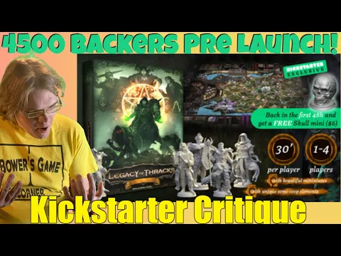 Legacy of Thracks - The Awakening - Kickstarter Critique Review