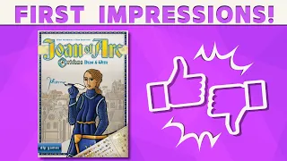 Joan of Arc: Orléans Draw & Write - REVIEW!