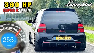 360HP VW LUPO GTi 2.0 TFSI ENGINE SWAP | 255KM/H ACCELERATION & SOUND