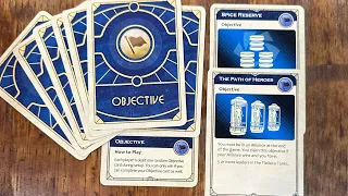 Objective cards for Dune - Review