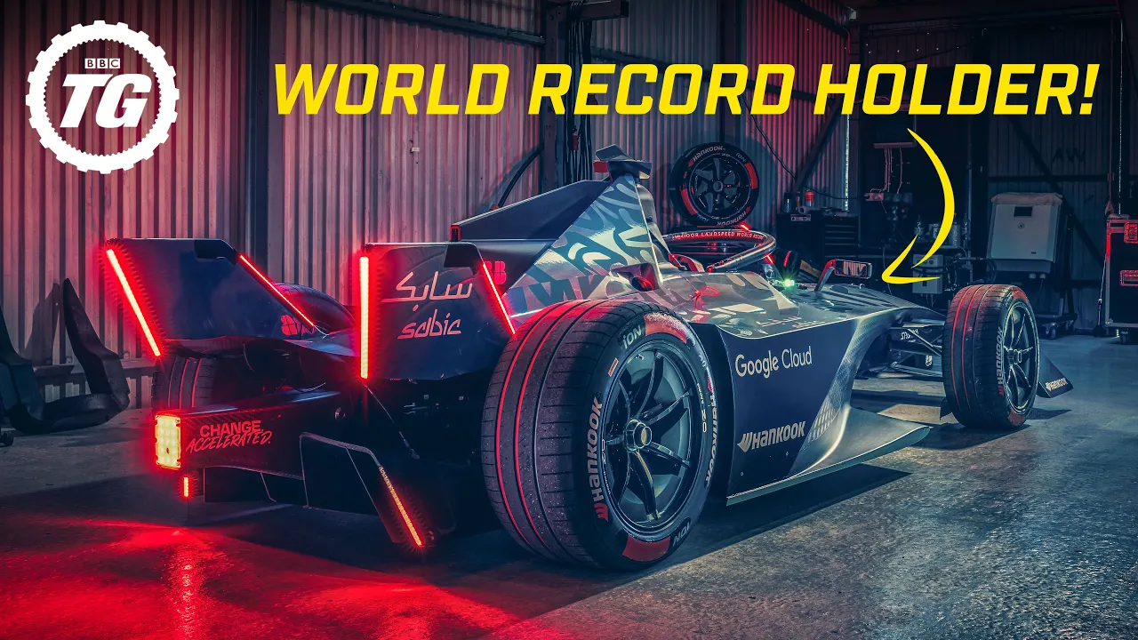 Driving A Derestricted £1.3m, 200mph Formula E Car | Top Gear