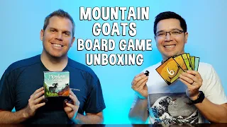 Unboxing Mountain Goats - Small Box Board Game