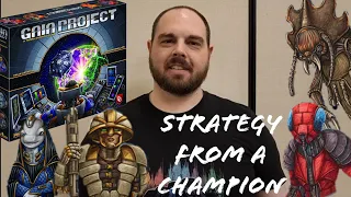 Gaia Project Strategy from @World Series of Board Gaming Ring Winner Cliff Flachsenhar