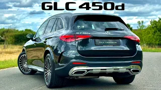 6 CYLINDER!! Mercedes GLC 450d // REVIEW on AUTOBAHN at TOP SPEED