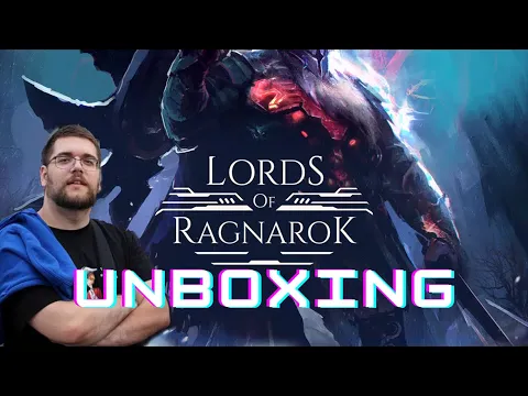 Unboxing the Lords of Ragnarok Board Game