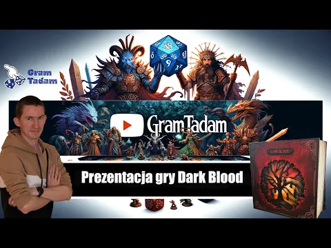 Gram Tadam prezentacja Dark Blood gra planszowa