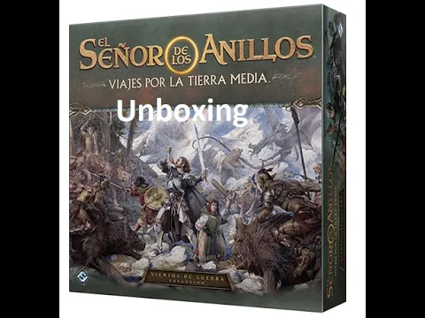 El Señor de los Anillos Viajes por la Tierra Media: Vientos de Guerra - Unboxing - El club del dado