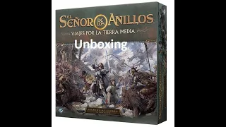 El Señor de los Anillos Viajes por la Tierra Media: Vientos de Guerra - Unboxing - El club del dado