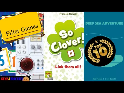 Top 10 Filler Games