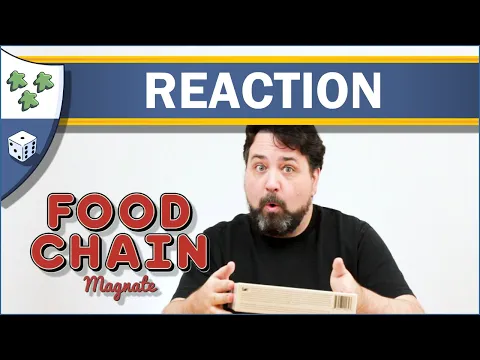 Nights Around a Table - Food Chain Magnate Unboxing Reaction