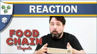 Nights Around a Table - Food Chain Magnate Unboxing Reaction