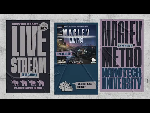 Maglev Metro - Nanotech University expansion - 4p Teaching & Play-through by Heavy Cardboard