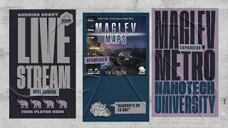 Maglev Metro - Nanotech University expansion - 4p Teaching & Play-through by Heavy Cardboard