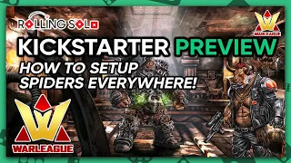 Warleague | How To Setup | Spiders Everywhere!