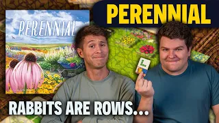 Perennial | 2 Player Playthrough with Advanced Mode | Kickstarter Board Game Playthrough