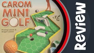 Carom Mini Golf Board Game Review (2023)