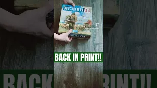 Unboxing Memoir ‘44 Refresh, the 2025 "refreshed" edition of the classic board game!