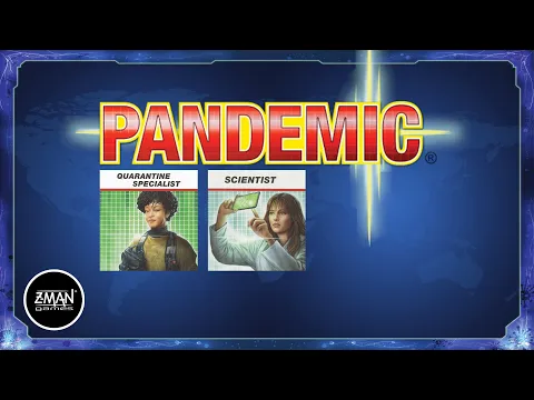 Pandemic (2008) playthrough - Quarantine Specialist and Scientist (normal difficulty)