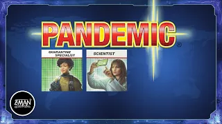 Pandemic (2008) playthrough - Quarantine Specialist and Scientist (normal difficulty)