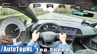 Seat Leon Cupra R 2018 | AUTOBAHN POV | ACCELERATION & TOP SPEED 272km/h by AutoTopNL