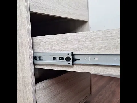 Corrediça Telescópica para Gaveta Aço 35cm até 35kg 1 par