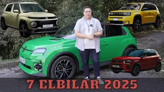7 elbilar för 25 000 euro (kanske) under 2025 | Elbilsmagasinet