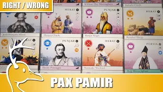 Pax Pamir: Second Edition - Right for you / Wrong for you - (Quackalope Review)