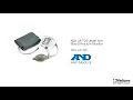 A&D UA-705 Upper Arm Blood Pressure Monitor video
