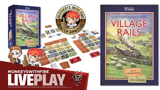 VILLAGE RAILS - OSPREY GAMES | BOARD GAME LIVE PLAY |