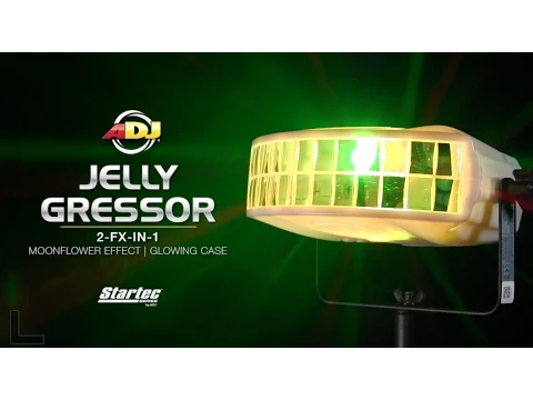 Product video thumbnail for ADJ American DJ Startec Jelly Gressor LED Moonflower FX Light