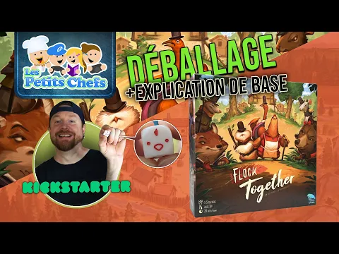 Le jeu Flock Together - Déballage et explications | Les Petits Chefs