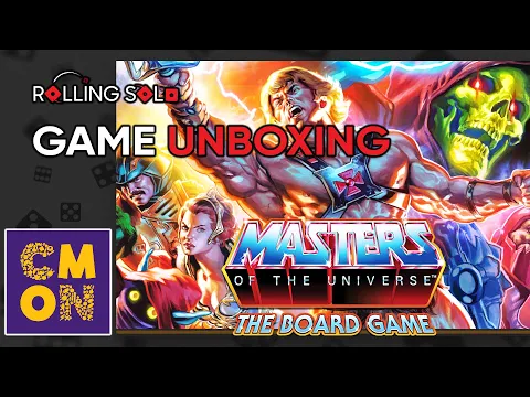 Masters of the Universe: The Board Game Clash for Eternia | Game Unboxing