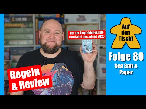 Sea Salt & Paper von Bruno Cathala & Théo Rivière | Regeln & Review | Auf den Tisch! Folge 89