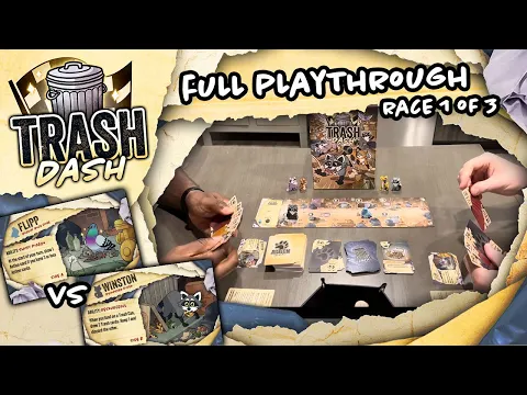 Trash Dash Playthrough! Race 1 of 3 (7/9/24)