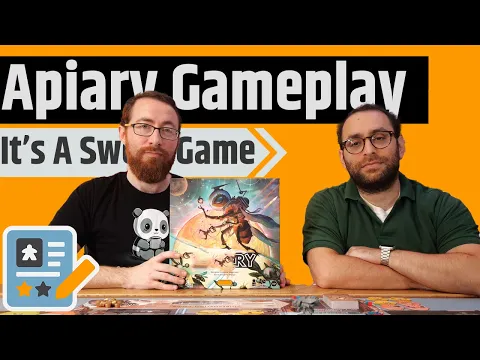 Apiary Gameplay - The Newest Stonemaier Game....Worker Placement Bees!