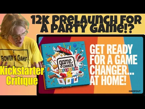Game Changer: Home Edition (A) Kickstarter Critique Review