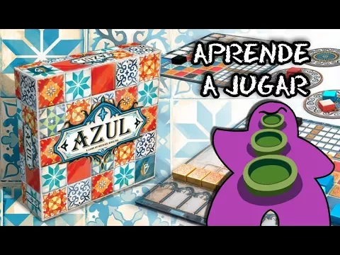 Azul - Español - Reseña Juego de Mesa - Preparación y cómo se juega