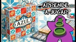 Azul - Español - Reseña Juego de Mesa - Preparación y cómo se juega